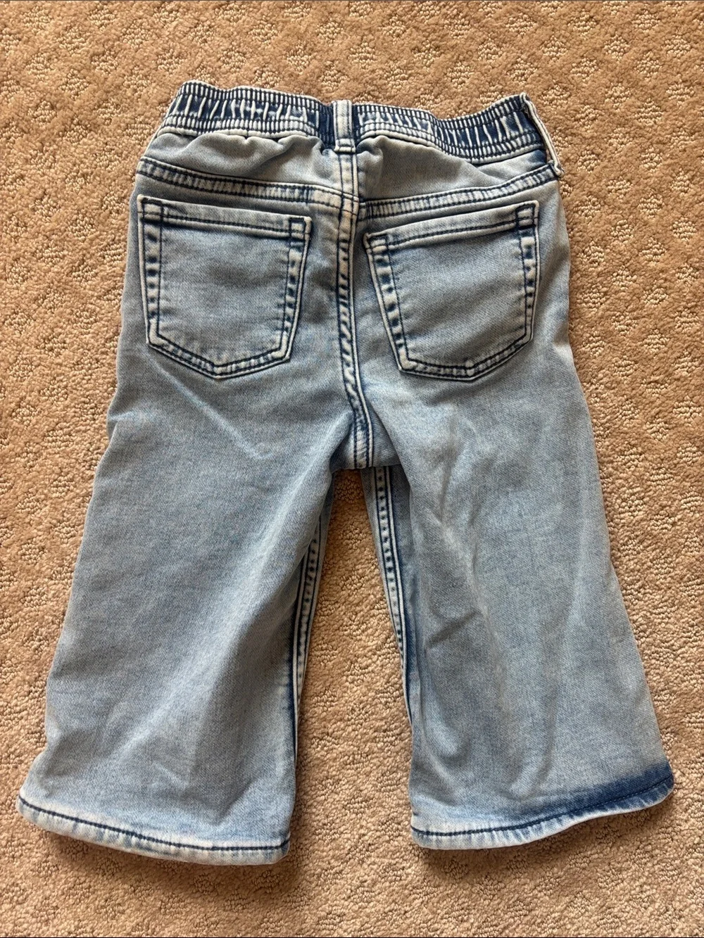 GAP Light Blue Denim Jogger Jeans with Drawstring